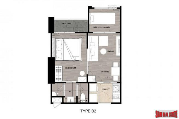 New Condominium Project with City Views and Modern Facilities in Bangna - Two Bedroom-29