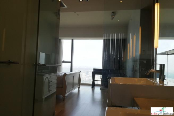The Met Condominium | Extra Large 63rd Floor Three Bedroom with Fantastic City Views in Sathorn-25