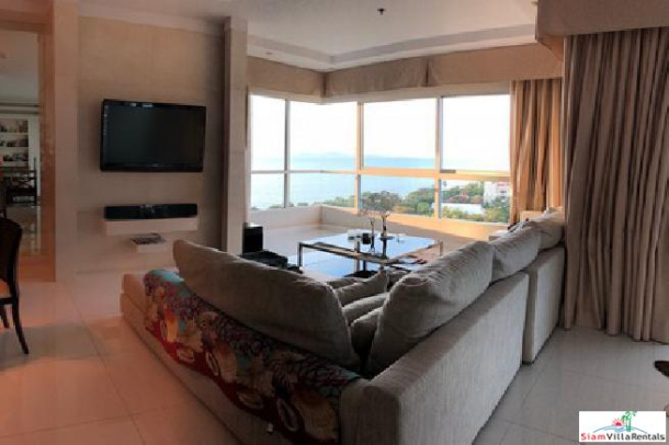 Stunning 2 bedroom beach front condo in at well maintenance development for rent-Na jomtian-24