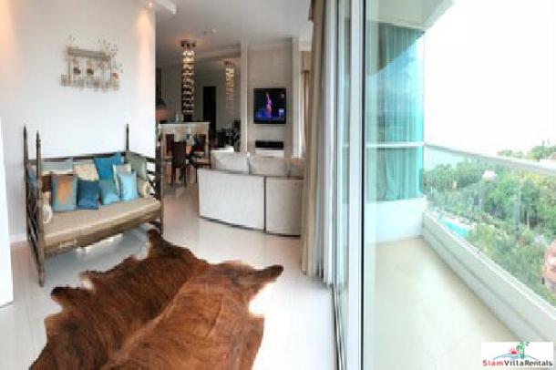 Stunning 2 bedroom beach front condo in at well maintenance development for rent-Na jomtian-26