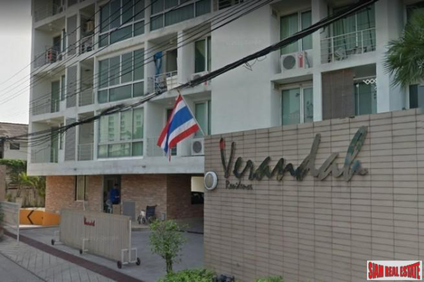 Veranda Residence | Comfortable One Bedroom Corner Condo in Rama 9 Low-rise-16