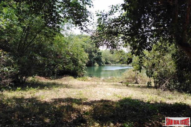 Beautiful Land Plot with Large Tropical Trees and a Private Lake in Phang Nga-1