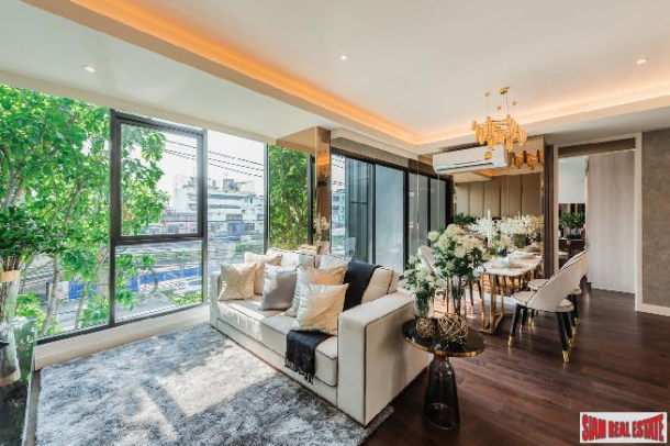 Nearing Completion is this Low Density Luxury Condos suited for Living and Investment at Charoenkrung Road, Sathorn - 2 Bed Duplex Loft Units - Discount and 6% Rental Guarantee for 2 Years!-12