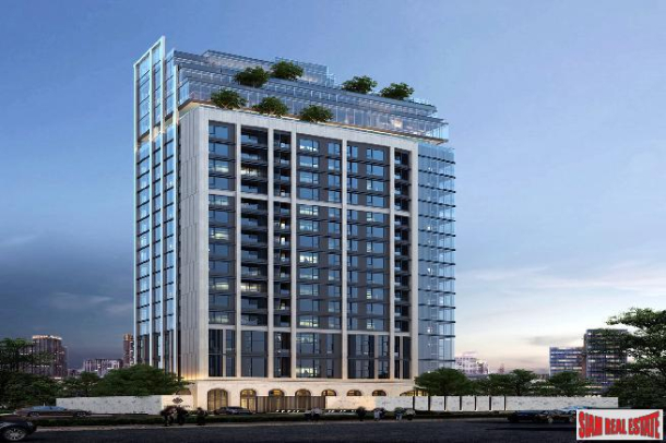Nearing Completion is this Low Density Luxury Condos suited for Living and Investment at Charoenkrung Road, Sathorn - 1 Bed Units - Discount and 6% Rental Guarantee for 2 Years!-17