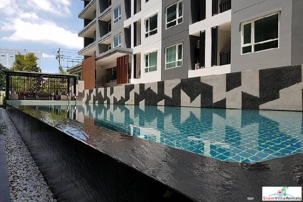 Two Bed Combined Condo at for Rent on Top Floor of Low-Rise Condo at Sukhumvit 81-1
