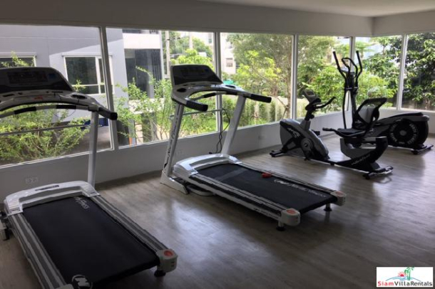 Two Bed Combined Condo at for Rent on Top Floor of Low-Rise Condo at Sukhumvit 81-12