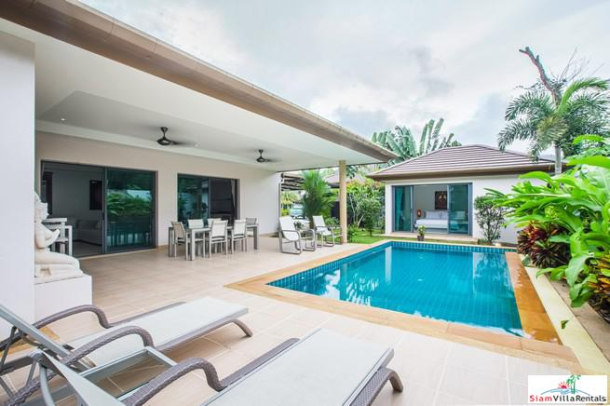 10 Pools Villa | Contemporary  Three Bedroom Pool Villa for Rent in Cherng Talay-1