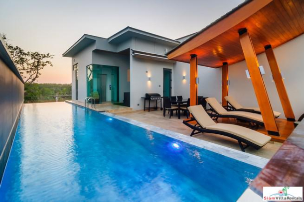 Eva Beach | Modern Luxury Four Bedroom Infinity Pool 5 Floor Villa in Rawai-2