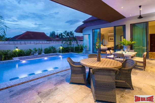 Tropical and Modern Three Bedroom Pool Villa Development in Hua Hin-2