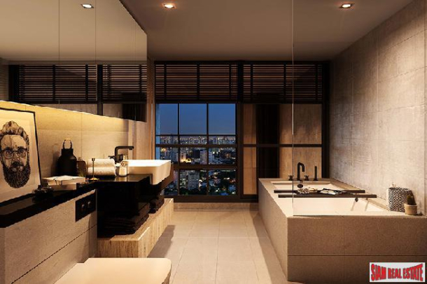 The Lofts Asoke | Luxury Newly Completed One Bed Duplex Corner Unit on High Floor-11