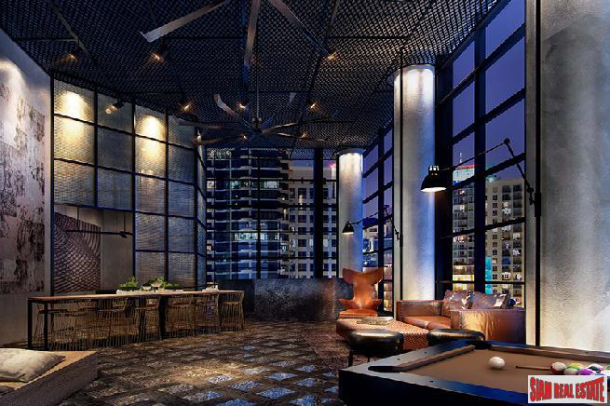 The Lofts Asoke | Luxury Newly Completed One Bed Duplex Corner Unit on High Floor-12