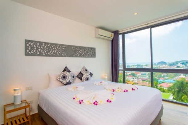 High rise 2 bedroom with great city view and sea-view for sale - South Pattaya-25