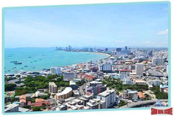 High rise 2 bedroom with great city view and sea-view for sale - South Pattaya-7