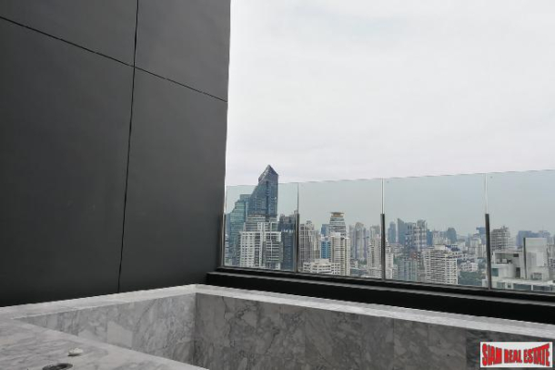 Penthouse with Private Jacuzzi Pool at Newly Completed Luxury Condos at Trendy area of Thong Lor, next to BTS-13