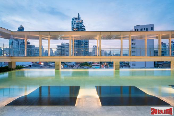 Penthouse with Private Jacuzzi Pool at Newly Completed Luxury Condos at Trendy area of Thong Lor, next to BTS-3