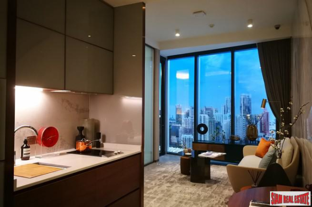 Super Luxury Newly Completed High-Rise Condo in the Best Location at Phrom Phong - 1 Bed Units - 4% Guaranteed Yield for 2 years and Fully Furnished!-13