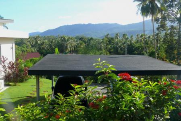 KOH SAMUI VILLA FOR SALE WITH FANTASTIC OUTDOOR SPACE  S1168-24