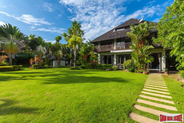 Bang Tao Beach Gardens | Spacious & Luxurious  Five Bedroom Thai Style Pool Villa Three Minutes to  Bang Tao Beach-1