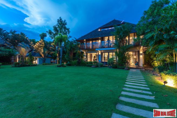 Bang Tao Beach Gardens | Spacious & Luxurious  Five Bedroom Thai Style Pool Villa Three Minutes to  Bang Tao Beach-30