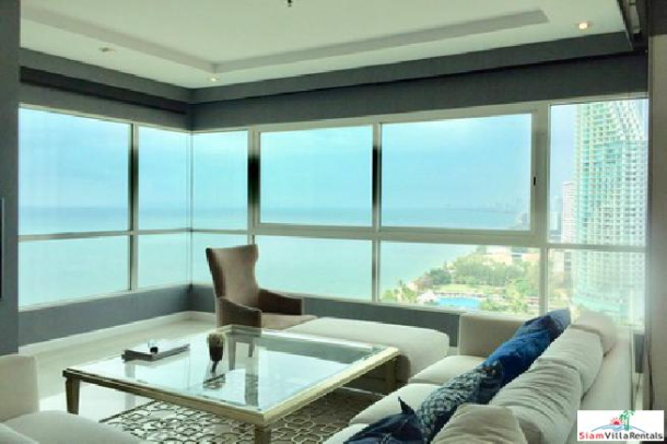 Gorgeous 2 bedroom beachfront with sea view for rent - Na jomtien-5