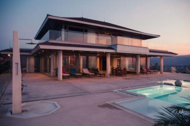 PALATIAL KOH SAMUI VILLA FOR SALE WITH 360 DEGREE VIEWS  S1660-4