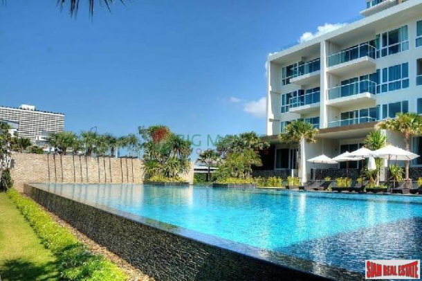 Large beautiful Studio condo on a high floor with direct sea view for sale - Jomtien-8