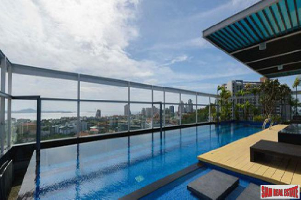Corner 1 bedroom condo with stunning view of north Pattaya for sale - North Pattaya-13