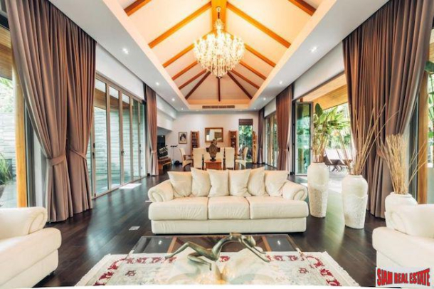 Anchan III | Amazing Five Bedroom Luxury Pool Villa with Three Pavilions in Cherng Talay-7
