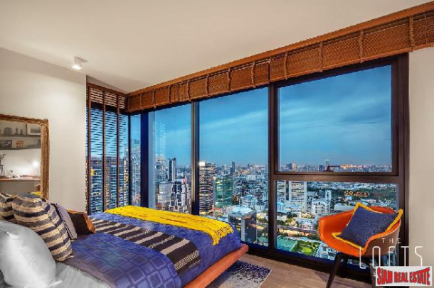 Newly Completed Luxury Loft Duplex Condos at Silom by Leading Thai Developer - 2 Bed Simplex Units-23