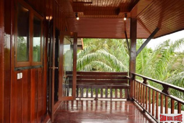 Special Thai style house for rent and for sale in the east Pattaya- Nongket yai-3
