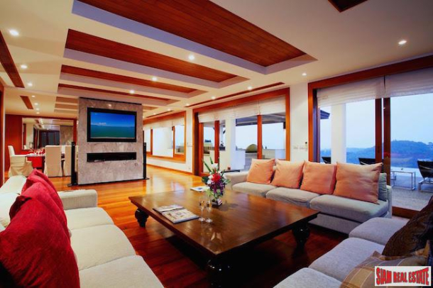 Baan Thai Surin Hill Estate | Amazing Five Bedroom Villa With Andaman Sea Views in an Exclusive Estate-12