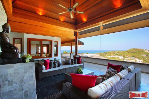 Baan Thai Surin Hill Estate | Amazing Five Bedroom Villa With Andaman Sea Views in an Exclusive Estate-9