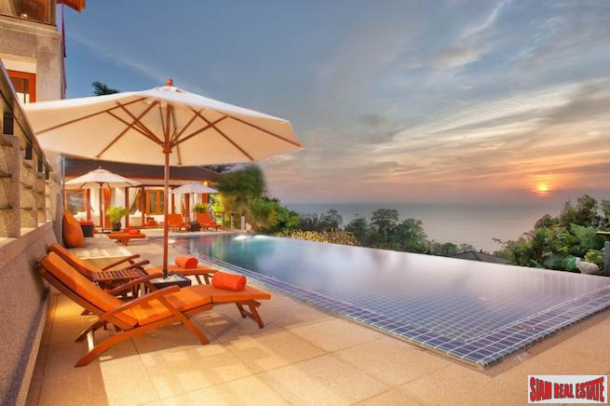 Magnificent Sea View Thai Pavilion Pool Villa Overlooking Surin Beach-1