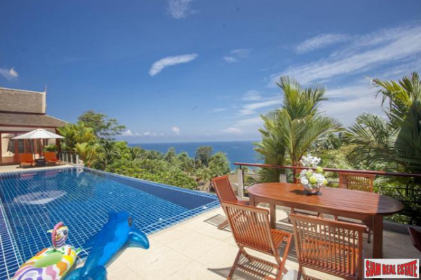 Magnificent Sea View Thai Pavilion Pool Villa Overlooking Surin Beach-4