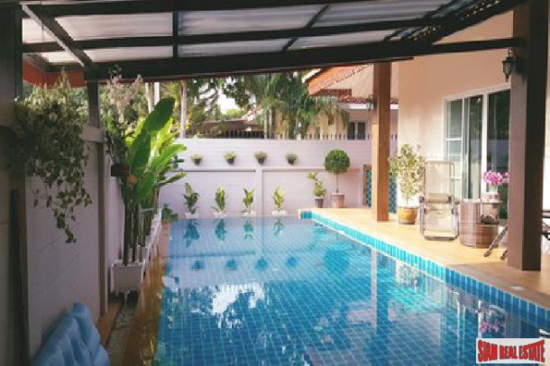 3 bedroom pool villa with private swimming pool for sale and rent - East Pattaya-15