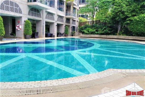 All Seasons Mansion | Very Spacious Two Bedroom Condo with Shuttle Service to Phloen Chit BTS.-5