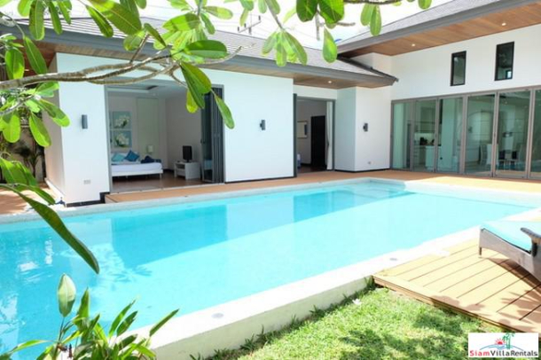 Mandala Villas | Tropical Four Bedroom Villa with Extra Large Pool Near Bang Tao Beach for Rent-1