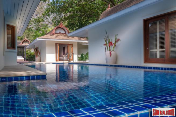 Magnificent Oceanfront Three Bedroom Villa with Pool on PhraNang Beach in Ao Nang-19