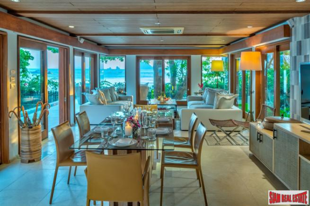 Magnificent Oceanfront Three Bedroom Villa with Pool on PhraNang Beach in Ao Nang-9
