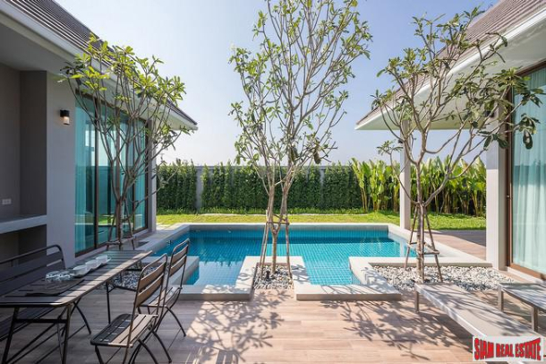 New Three Bedroom Pool Villa Development with Private Pools and Greenery in Hua Hin-17