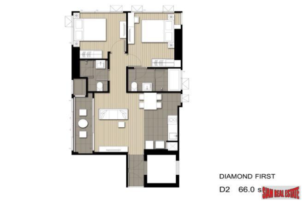 Inspirational New Concept Development in Wongwian Yai - One Bedrooms-25