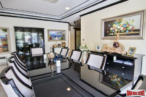 Elegant 4 big bedroom pool villa with private mooring for sale - Na jomtien-10