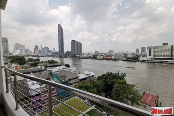 Supalai River Place Condominium | Two Bedroom Corner Unit with Amazing City and Chao Phraya River Views at Krung Thonburi-1