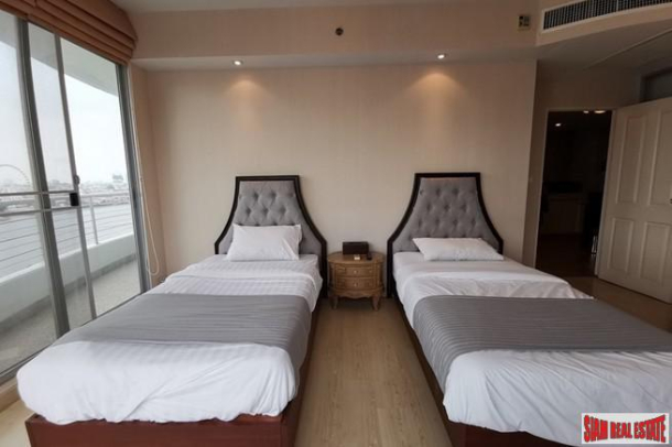 Supalai River Place Condominium | Two Bedroom Corner Unit with Amazing City and Chao Phraya River Views at Krung Thonburi-12