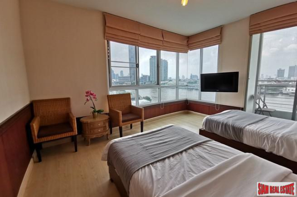 Supalai River Place Condominium | Two Bedroom Corner Unit with Amazing City and Chao Phraya River Views at Krung Thonburi-8