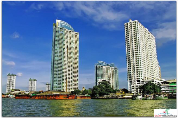 Supalai River Place | Two Bedroom Corner Unit with Amazing City and Chao Phraya River Views at Krung Thonburi-3