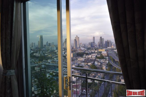 Supalai Lite Sathorn-Charoenrat | Two Bed Penthouse Condo for Sale-27