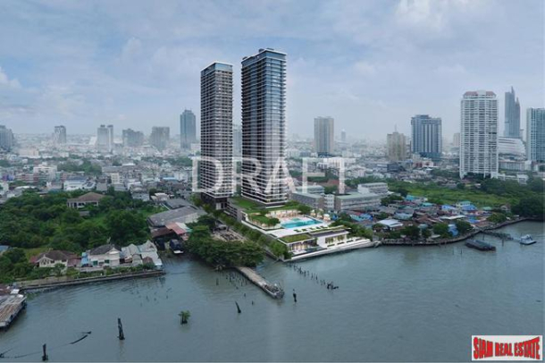 Best Waterfront Living in the Heart of Bangkok at this Newly Completed High-Rise Condo (Sathorn-Chareonnakorn) - Studio Units-2