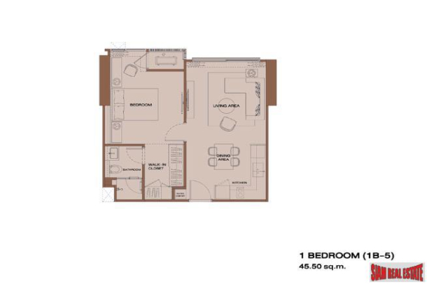 New Super Luxury Condominium in Prime Sathorn Location - One Bedroom-19