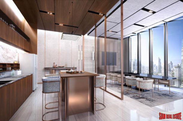 New Super Luxury Condominium in Prime Sathorn Location - One Bedroom-4